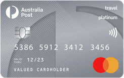 Australia Post travel card
