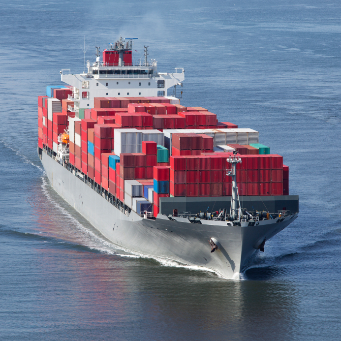 Freight ship shipping sea