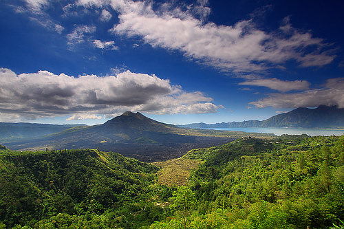 Kintamani Volcano and Batur Lake