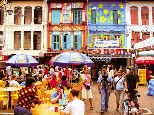 Chinatown in Singapore