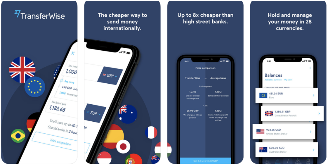 International Money transfer app - TransferWise