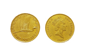New Zealand two dollar coin