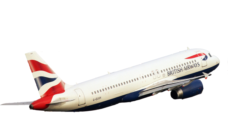 british airways plane