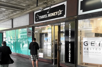 travel money oz tea tree plaza