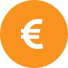 Foreign currency Euro dollars image