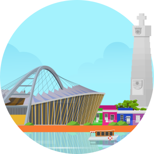 South Africa illustration Buy South African rand at the best exchange rate in Australia