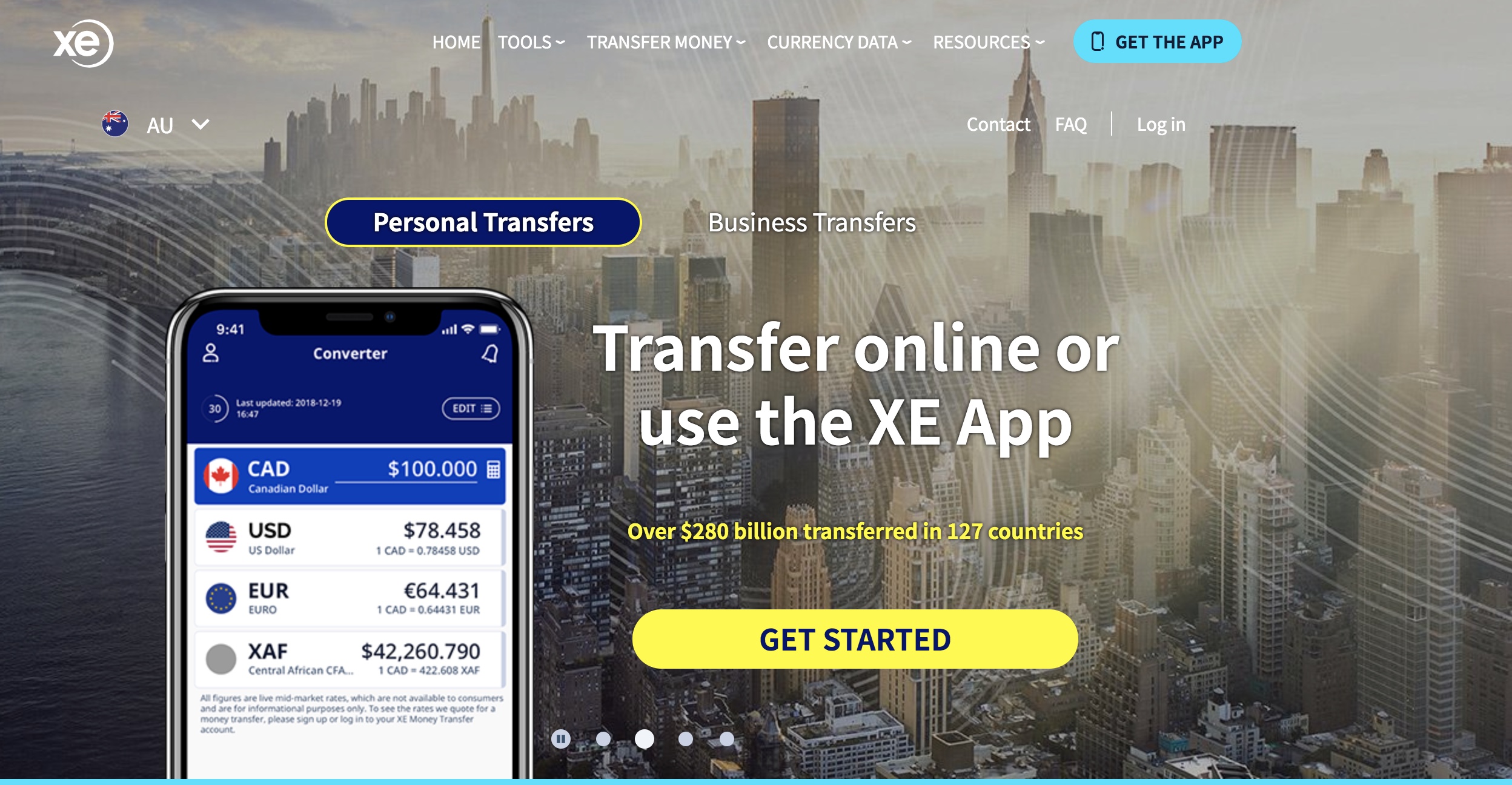 OFX or OzForex Australia Review Homepage