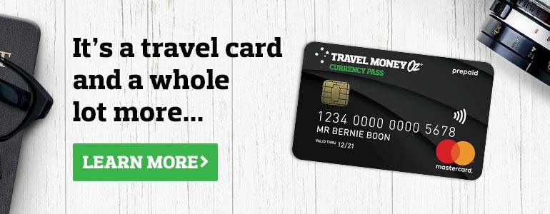 travel money oz charges