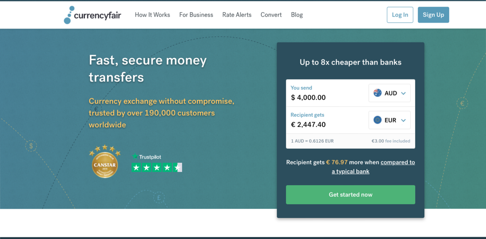 CurrencyFair Review