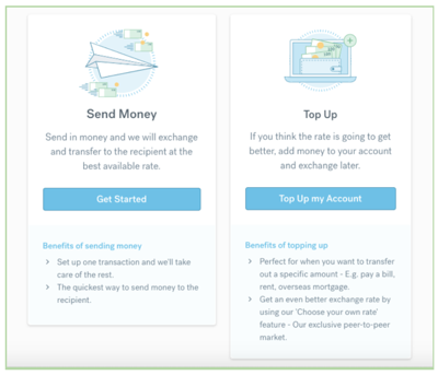 How to transfer money with CurrencyFair Step 2 How to transfer money with CurrencyFair - Step 2