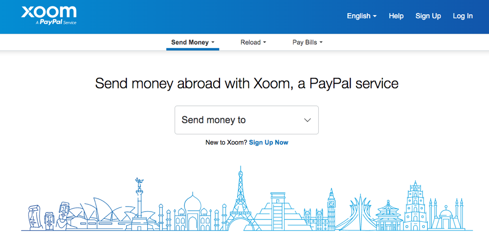 Xoom Money Transfer Home Page Xoom Money Transfer Review: What is Xoom?