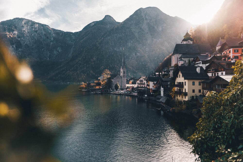 Image of a lake in Austria